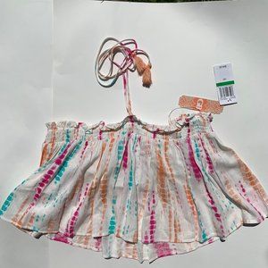 GB Tie Dye off the shoulder top